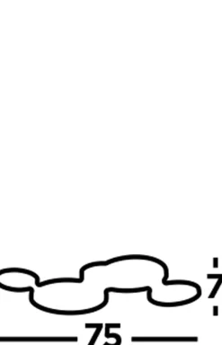 Searchlight LED Deckenlampe Chrom B: 75 cm 3000 K 2240 lm Metall< Deckenleuchten|Led Lampen