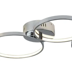 Searchlight LED Deckenlampe Chrom B: 75 cm 3000 K 2240 lm Metall< Deckenleuchten|Led Lampen