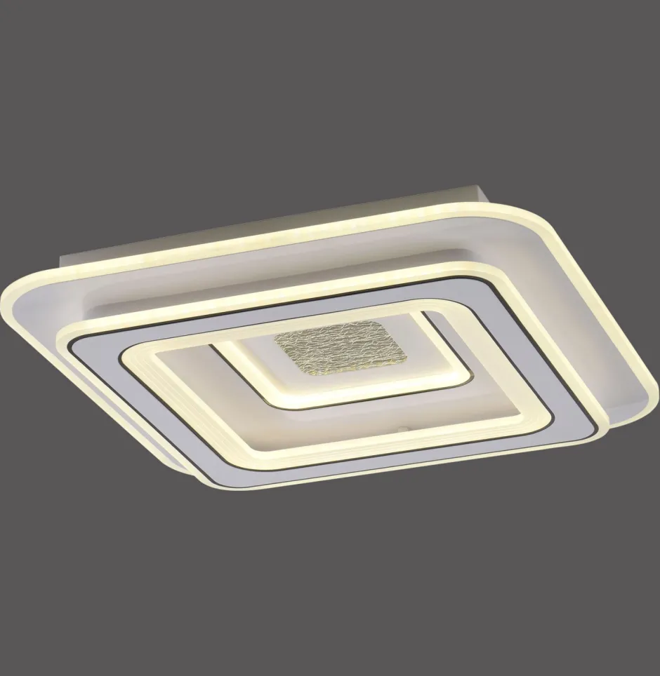 Just Light LED Deckenlampe Dimmer Fernbedienung 6500 lm Nachtlicht< Deckenleuchten|Flurlampen