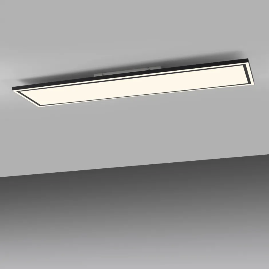 Flurlampen|Bürolampen*Just Light LED Deckenlampe Fernbedienung 5900 lm 120 cm dimmbar