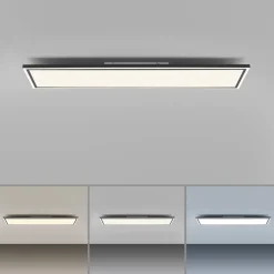 Flurlampen|Bürolampen*Just Light LED Deckenlampe Fernbedienung 5900 lm 120 cm dimmbar