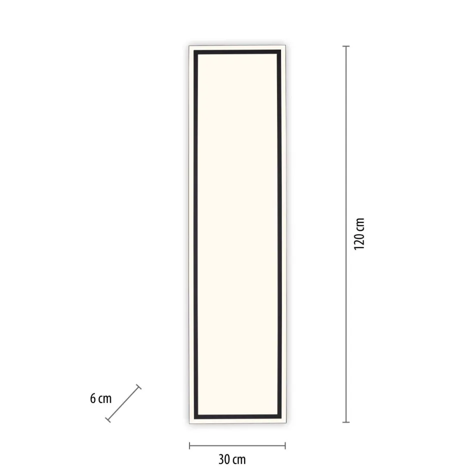 Flurlampen|Bürolampen*Just Light LED Deckenlampe Fernbedienung 5900 lm 120 cm dimmbar