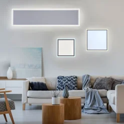 Flurlampen|Bürolampen*Just Light LED Deckenlampe Fernbedienung dimmbar 3300 lm blendarm