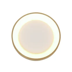 Steinhauer LED Deckenlampe in Gold Weiß Ø28 cm 2700 K wohnlich< Led Lampen|Deckenleuchten