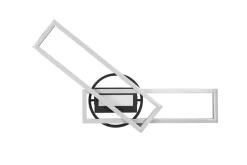 Trio Reality LED Deckenlampe in Messing Dimmer Fernbedienung 30 W< Wohnzimmerlampen|Metall Lampen