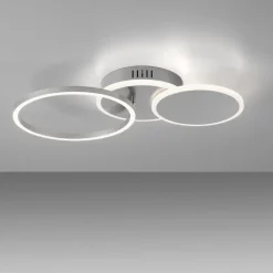 Just Light LED Deckenlampe in Stahl Metall warmweiß 26 W beweglich< Flurlampen|Bürolampen