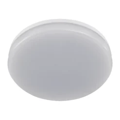 Badezimmer Lampe|Feuchtraumleuchten*Strühm LED Deckenlampe IP55 klein D: 22 cm Weiß außen Feuchtraum