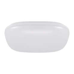 Strühm LED Deckenlampe IP65 Weiß 28 cm breit außen Feuchtraum< Badezimmer Lampe|Feuchtraumleuchten