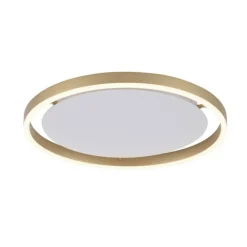 Just Light LED Deckenlampe Metall Ø39,3 cm 20 W dimmbar in Messing< Deckenleuchten|Flurlampen