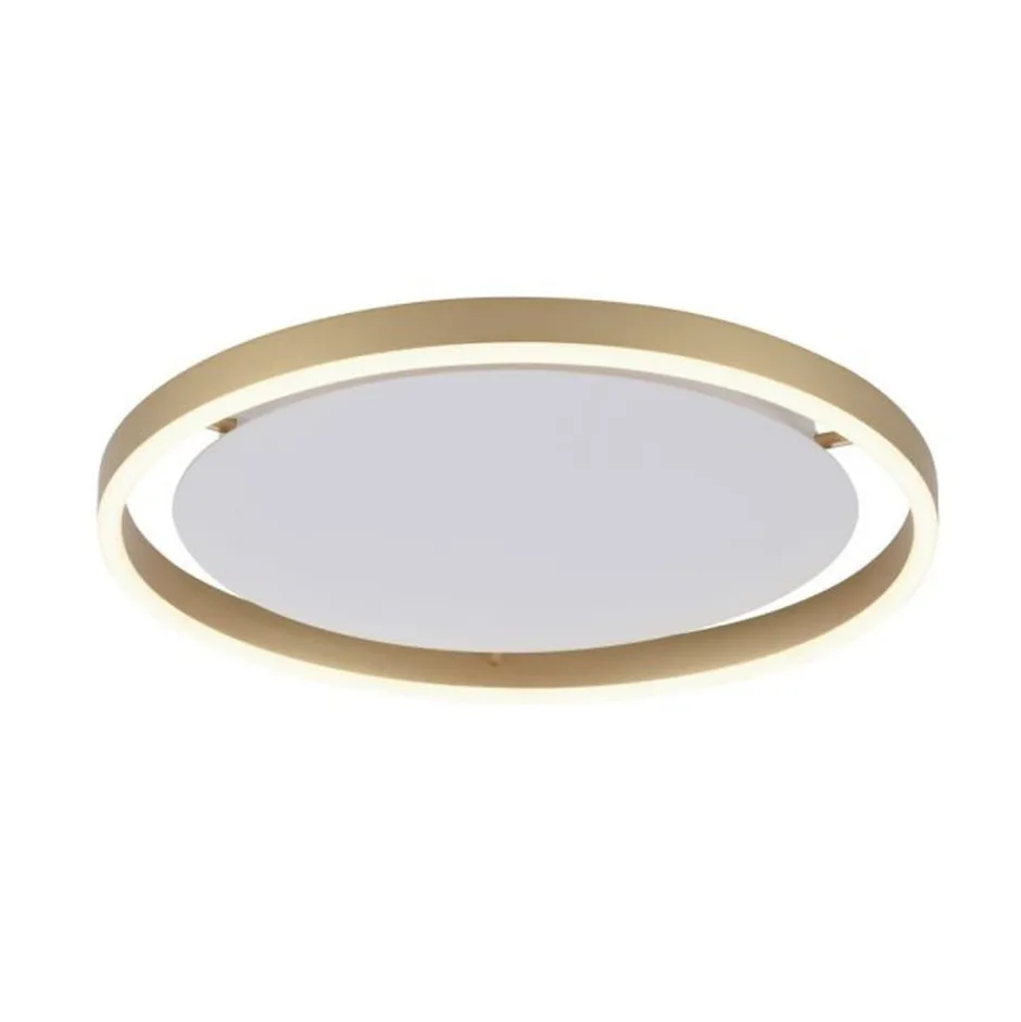 Just Light LED Deckenlampe Metall Ø39,3 cm 20 W dimmbar in Messing< Deckenleuchten|Flurlampen