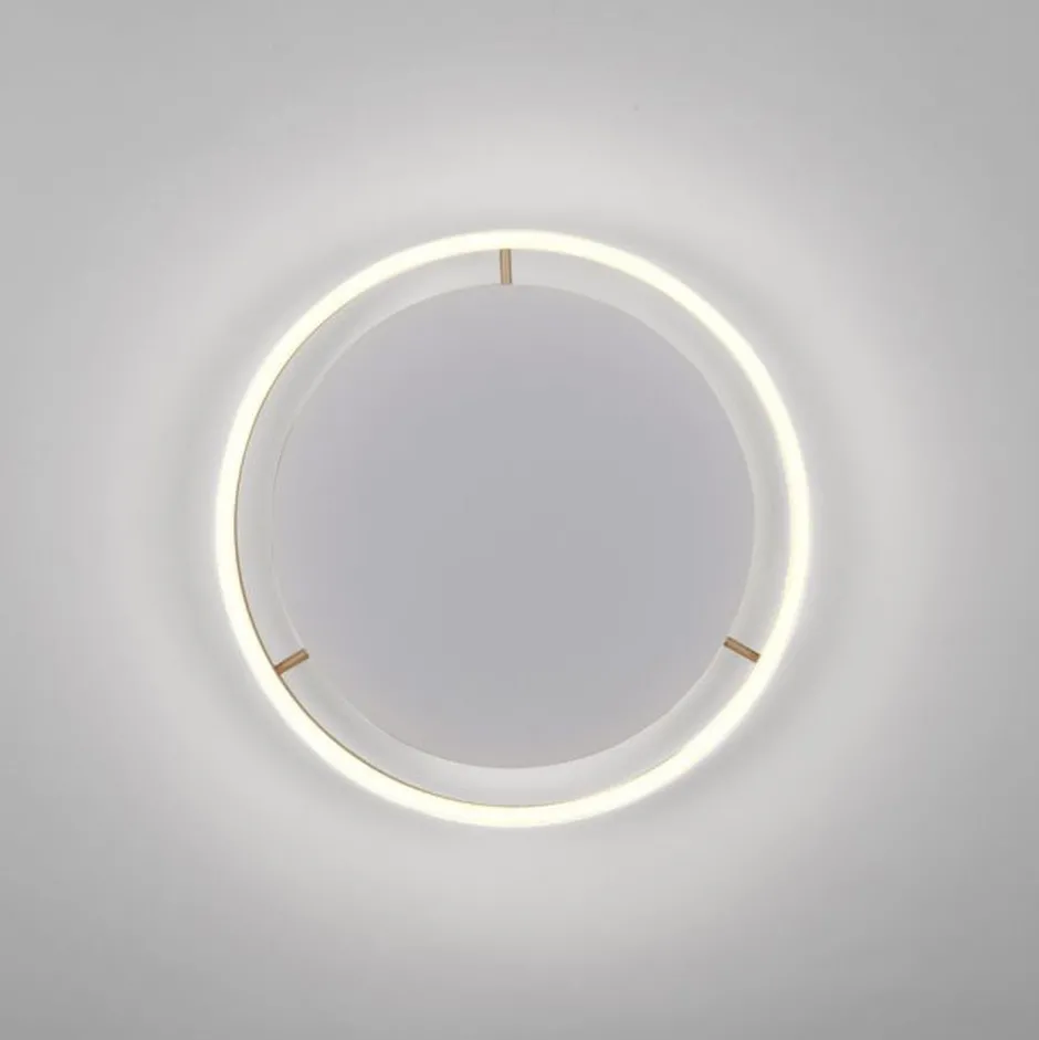 Just Light LED Deckenlampe Metall Ø39,3 cm 20 W dimmbar in Messing< Deckenleuchten|Flurlampen