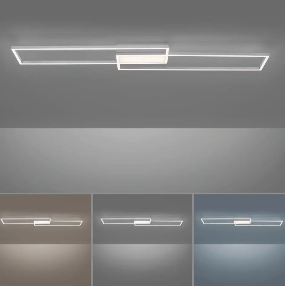 Wohnzimmerlampen|Metall Lampen*Just Light LED Deckenlampe Metall 2700-5000 K L:109 cm dimmbar