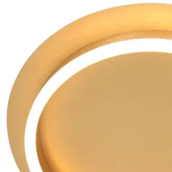 Steinhauer LED Deckenlampe Metall Kunststoff in Gold B:32 cm Ring< Deckenleuchten|Led Lampen