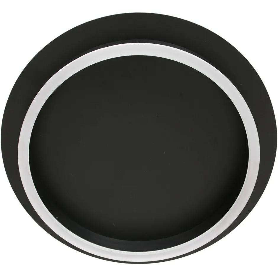 Deckenleuchten|Led Lampen*Steinhauer LED Deckenlampe Metall Kunststoff Schwarz 20 W 2700 K