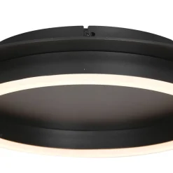 Deckenleuchten|Led Lampen*Steinhauer LED Deckenlampe Metall Kunststoff Schwarz 20 W 2700 K