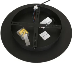 Deckenleuchten|Led Lampen*Steinhauer LED Deckenlampe Metall Kunststoff Schwarz 20 W 2700 K