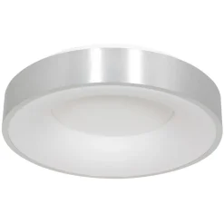 Steinhauer LED Deckenlampe Metall Kunststoff in Silber Weiß 2700 K< Metall Lampen|Schlafzimmer Lampen