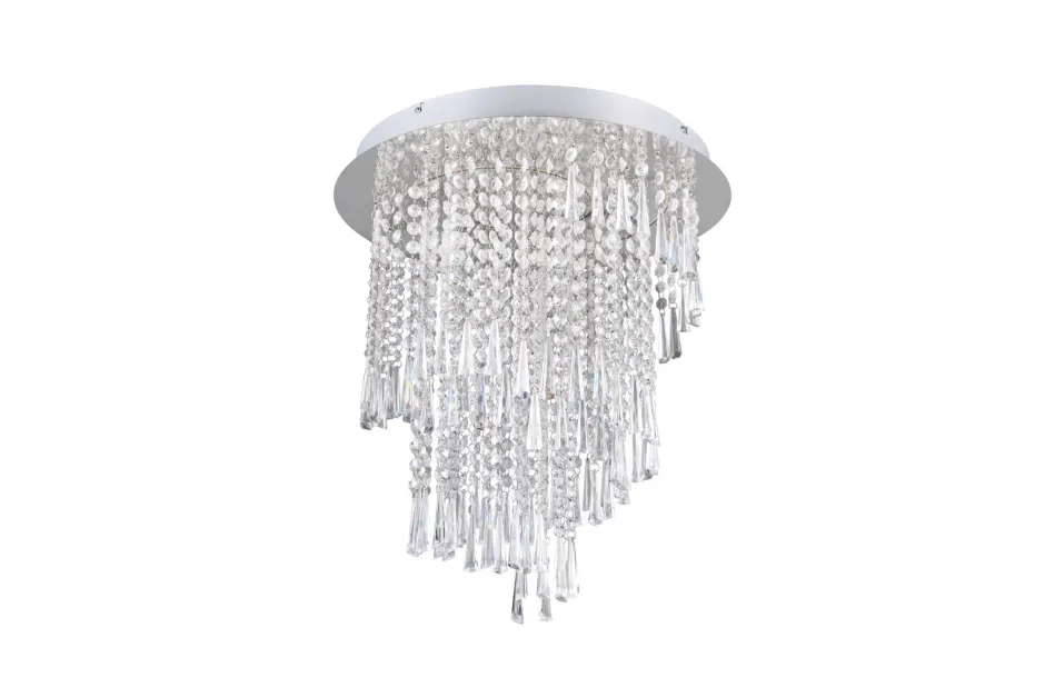 Trio Reality LED Deckenlampe mit Fernbedienung dimmbar Acryl Ø45 cm< Wohnzimmerlampen|Esszimmer Lampen