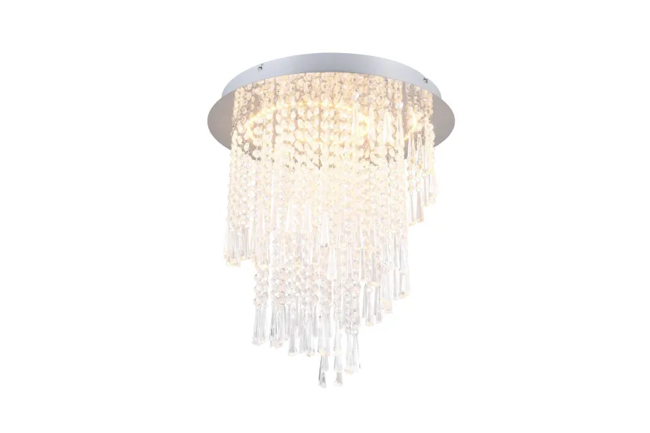 Trio Reality LED Deckenlampe mit Fernbedienung dimmbar Acryl Ø45 cm< Wohnzimmerlampen|Esszimmer Lampen