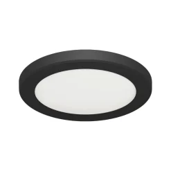 Deckenleuchten|Led Lampen*Strühm LED Deckenlampe rund D: 16,7 cm Aufputz Unterputz Schwarz