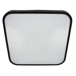 Deckenleuchten|Led Lampen*Nowodvorski LED Deckenlampe Schwarz Modern IP44 3000K blendarm