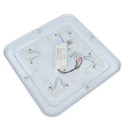 Deckenleuchten|Led Lampen*Nowodvorski LED Deckenlampe Schwarz Modern IP44 3000K blendarm