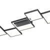 Trio Reality LED Deckenlampe Schwarz Metall L:120,5 cm 34 W dimmbar< Flurlampen|Bürolampen