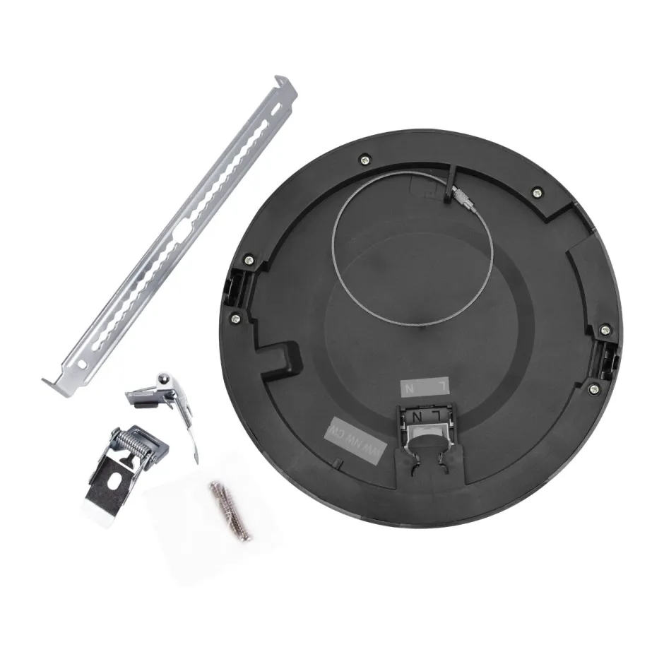 Strühm LED Deckenlampe Schwarz Unterputz Aufputz D: 29,8 cm< Deckenleuchten|Led Lampen