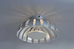 Eco-Light LED Deckenlampe Silber 3000K rund FLARE< Deckenleuchten|Led Lampen