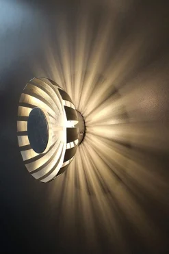 Eco-Light LED Deckenlampe Silber 3000K rund FLARE< Deckenleuchten|Led Lampen