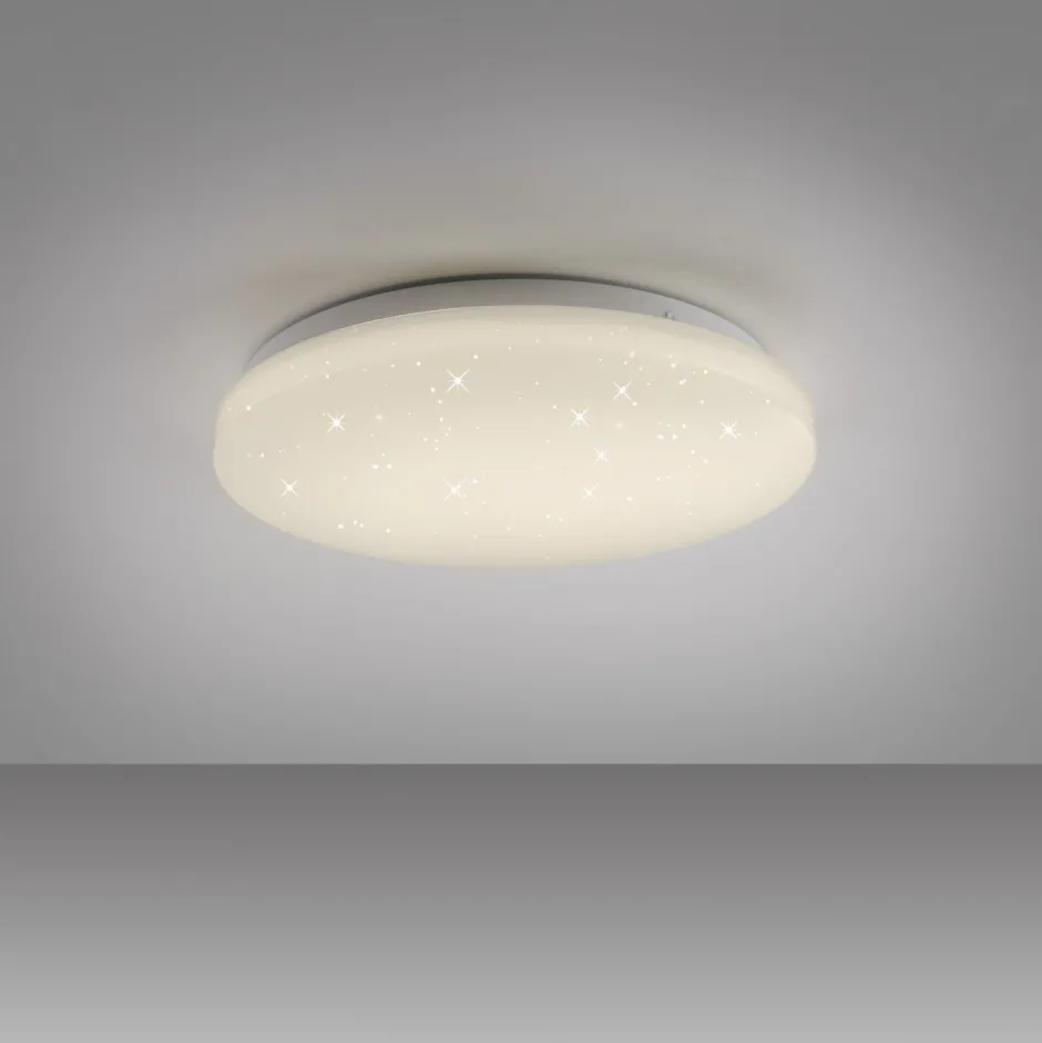 Just Light LED Deckenlampe Sternenhimmel Ø26 cm 4000 K neutralweiß< Deckenleuchten|Flurlampen