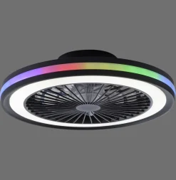Just Light LED Deckenlampe Ventilator Fernbedienung RGB dimmbar< Deckenleuchten|Led Lampen