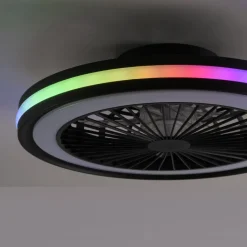 Just Light LED Deckenlampe Ventilator Fernbedienung RGB dimmbar< Deckenleuchten|Led Lampen
