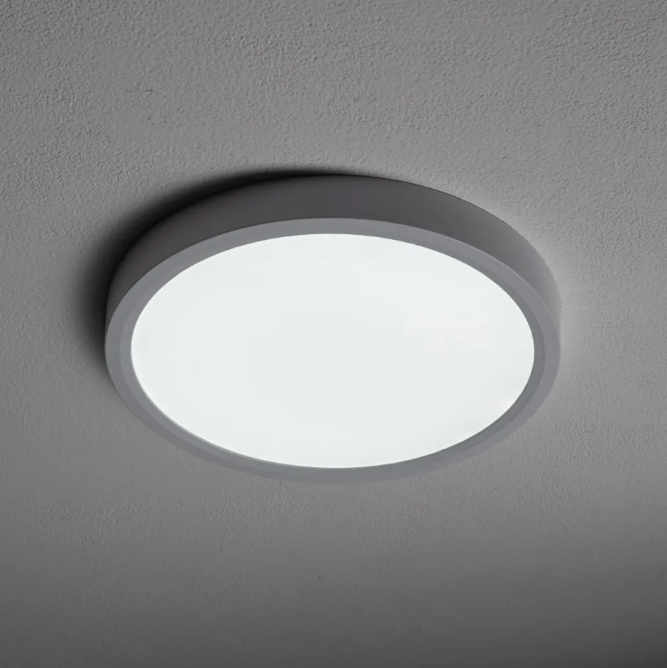 Flurlampen|Bürolampen*Nowodvorski LED Deckenlampe Weiß Ø23 cm 900/1200/1600 lm blendarm