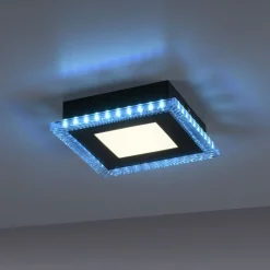 Flurlampen|Wohnzimmerlampen*Just Light LED Deckenleuchte dimmbar RBG Farbwechsel Fernbedienung