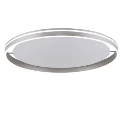 Paul Neuhaus LED Deckenleuchte Farbtemperaturwechsel 58 W in Stahl< Deckenleuchten|Flurlampen