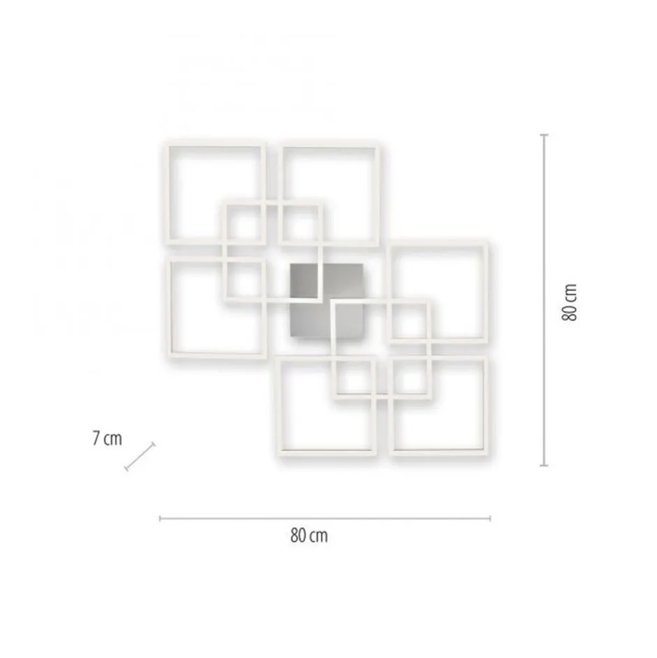 Paul Neuhaus LED Deckenleuchte Farbtemperaturwechsel 58 W in Stahl< Deckenleuchten|Flurlampen