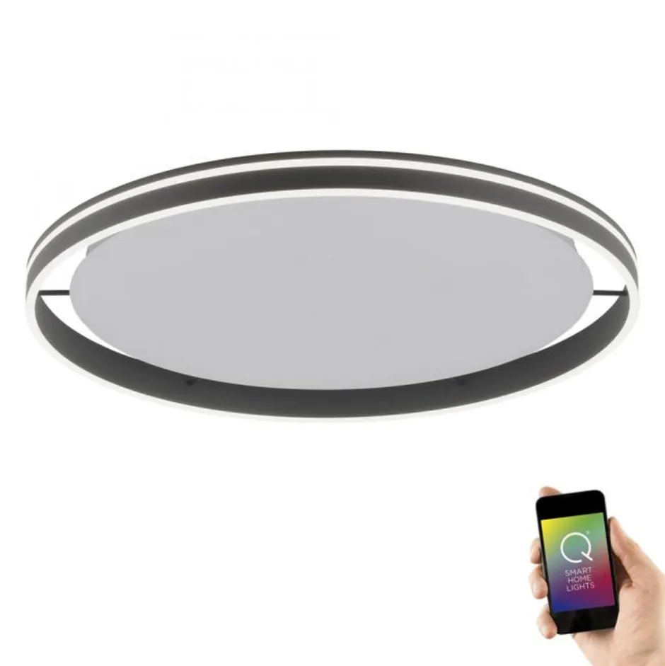 Deckenleuchten|Flurlampen*Paul Neuhaus LED Deckenleuchte Farbtemperaturwechsel 58 W Anthrazit