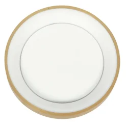 Deckenleuchten|Led Lampen*Steinhauer LED Deckenleuchte in Gold Weiß Ø38 cm 30 W gemütlich