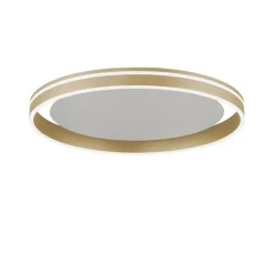 Paul Neuhaus LED Deckenleuchte in Messing 38 W Farbtemperaturwechsel< Deckenleuchten|Flurlampen