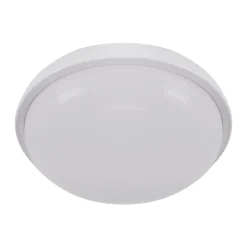 Strühm LED Deckenleuchte IP54 außen Feuchtraum Ø 16,5 cm klein Weiß< Badezimmer Lampe|Feuchtraumleuchten