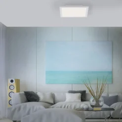 Flurlampen|Bürolampen*Just Light LED Deckenleuchte mit Bewegungsmelder B:29,5 cm 4000 K