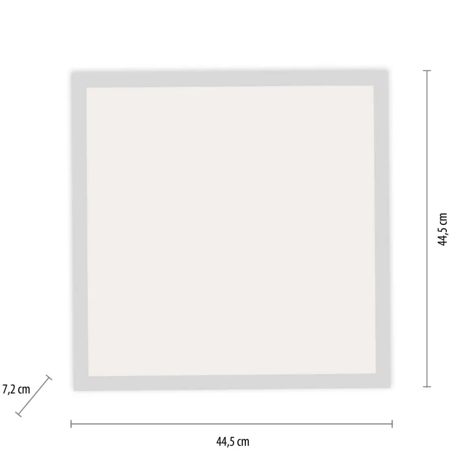 Just Light LED Deckenleuchte mit Bewegungsmelder L:44,5 cm 2100 lm< Flurlampen|Wohnzimmerlampen