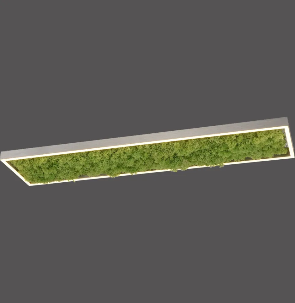 Just Light LED Deckenleuchte Moos L:100 cm 3000 K 3550 lm aus Moos< Deckenleuchten|Flurlampen
