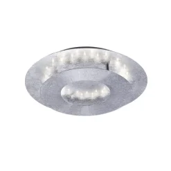 Deckenleuchten|Flurlampen*Paul Neuhaus LED Deckenleuchte schwenkbar Ø34 cm 6 W in Blattsilber