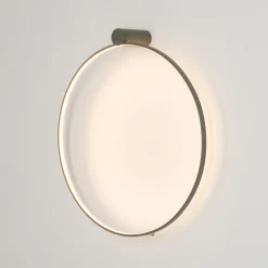 Flurlampen|Bürolampen*Nowodvorski LED Deckenleuchte warmweiß Aluminium Seidenolive 21 W