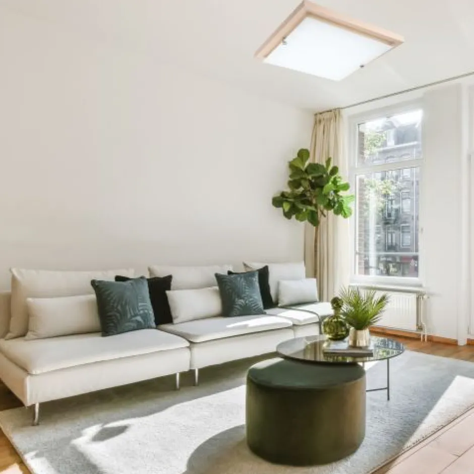 Deckenleuchten|Led Lampen*Lamkur LED Deckenleuchte Weiß Holz quadratisch Wohnzimmer