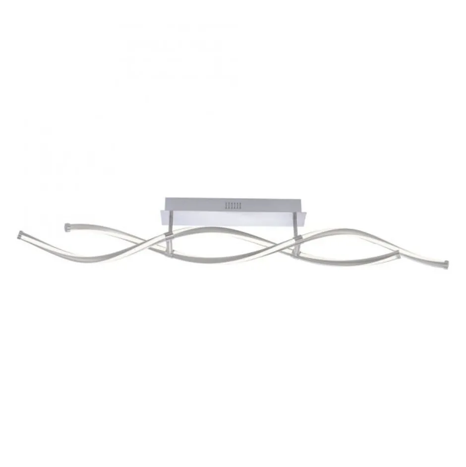 Paul Neuhaus LED Deckenleuchte Wellen 2-flammig dimmbar 35 W 107 cm< Deckenleuchten|Led Lampen