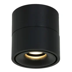 Steinhauer LED Deckenspot Metall Schwarz Ø78 cm rund 8 W 2700 K< Led Lampen|Spots