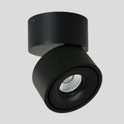 Steinhauer LED Deckenspot Metall Schwarz Ø78 cm rund 8 W 2700 K< Led Lampen|Spots